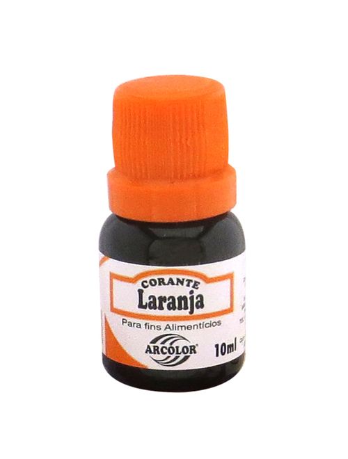 Corante Líquido Laranja 10ml - Arcolor