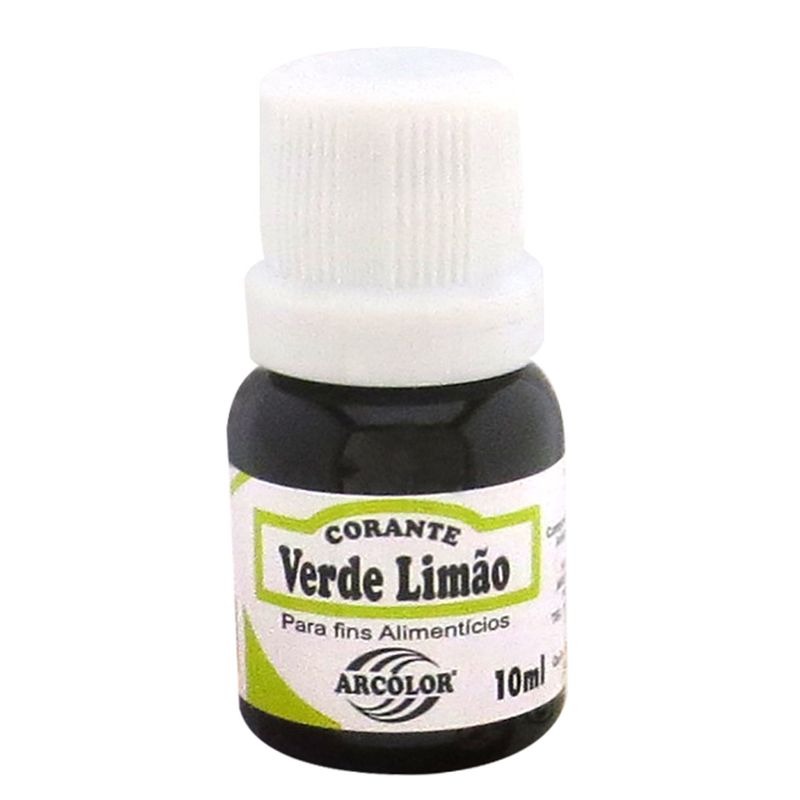 Corante-Liquido-Verde-Limao-10ml---Arcolor