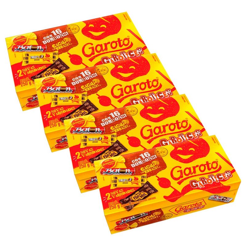 Kit-4-Caixas-Bombons-Sortidos-Garotices-250g---Garoto