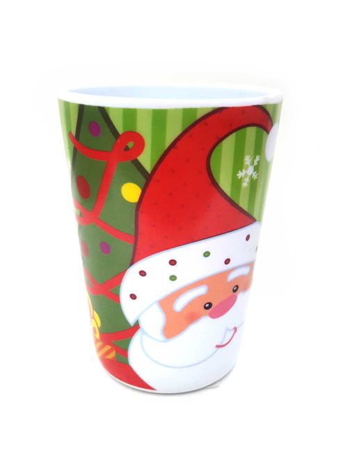 Copo Melamina Papai Noel P - Cromus