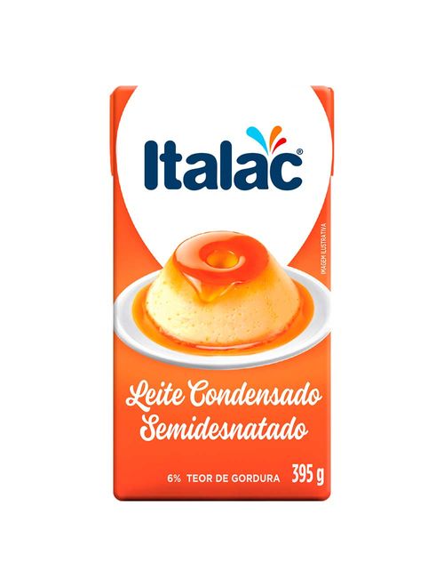 Leite Condensado Semidesnatado 395g - Italac
