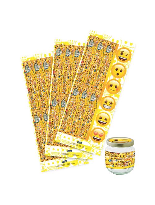 Emoji Adesivo Lembrança c/36 - Festcolor