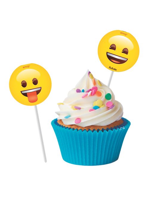 Emoji Bandeirinha Docinho c/8 - Festcolor