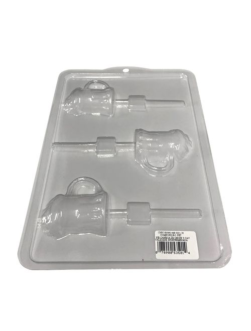 Forma Pvc Pirulito Caneca de Chopp 3 CAV- Embalarti