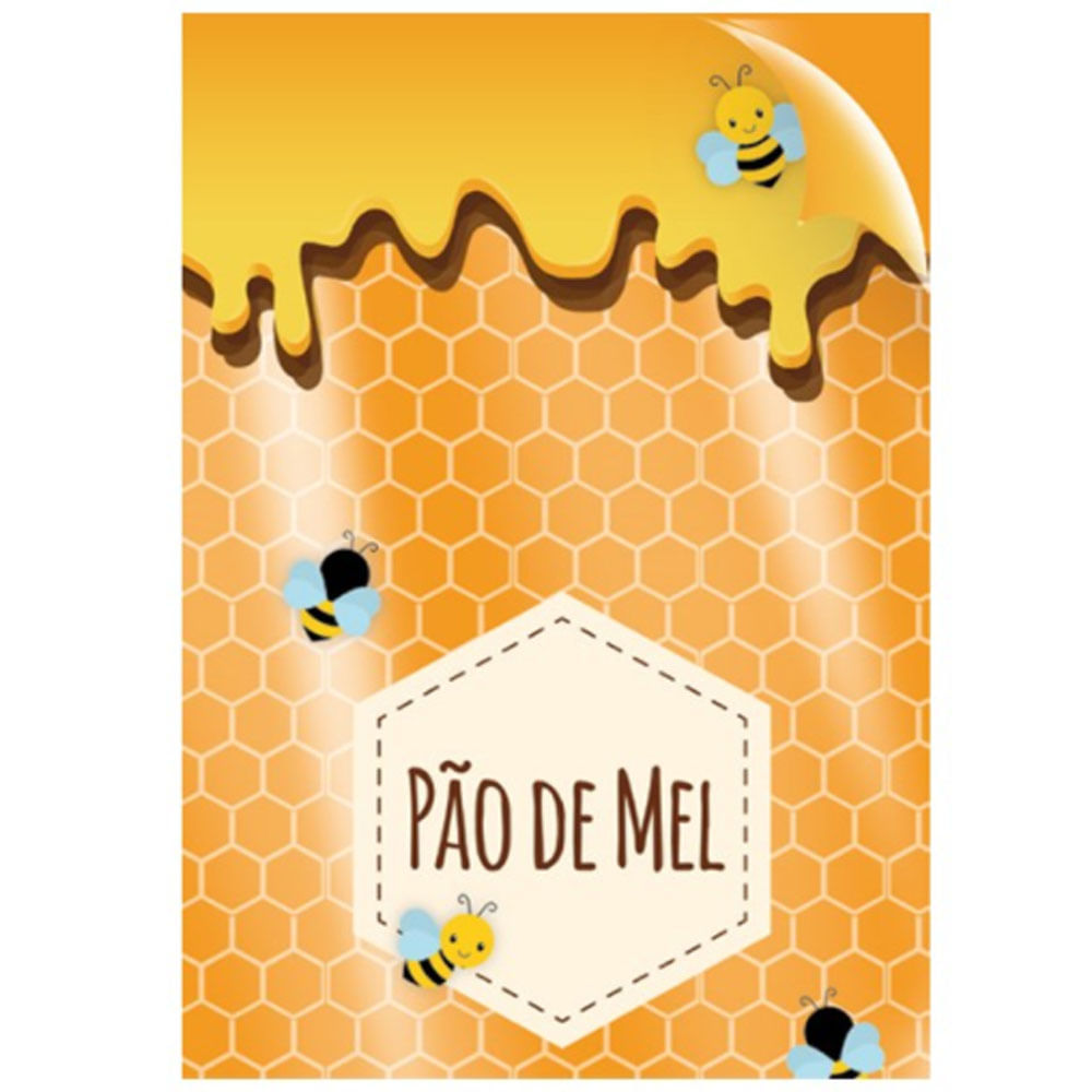 Saco Transparente 11x19,5cm Pão de Mel (11300249) com 50 un CROMUS