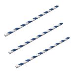 Canudo-de-Papel-Listrado-Azul-Escuro-c-15---Silver-Festas