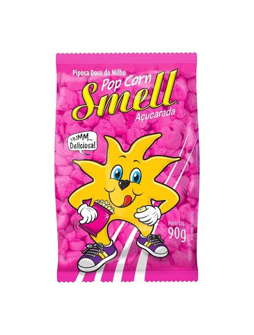 Pipoca Doce Açucarada 90g c/10 - Smell