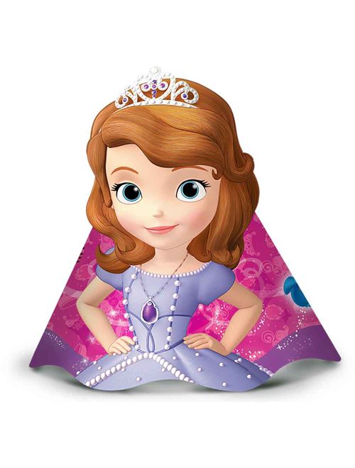 Princesa Sofia Baby Chapéu c/8 - Regina