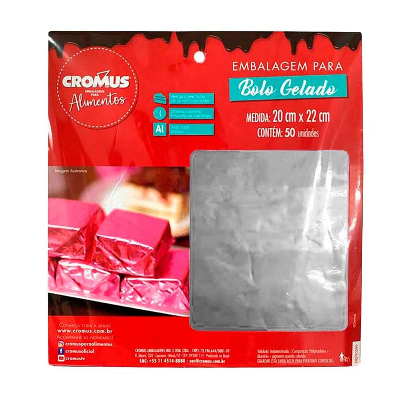 Embalagem-Para-Bolo-Prata-20x22cm-C-50---Cromus