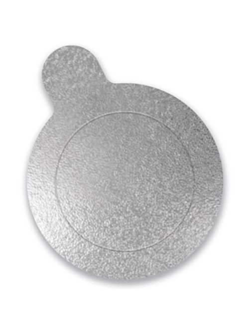 Base para Doces Laminada Redonda Prata 10cm c/20 - Ultrafest