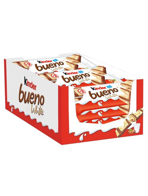 Chocolate Kinder Bueno White c/15 - Ferrero