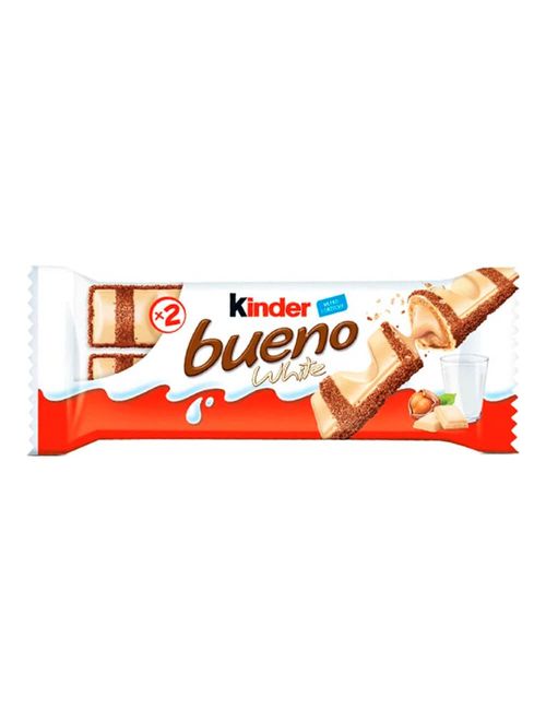 Chocolate Kinder Bueno White c/15 - Ferrero