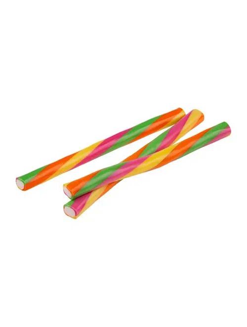 Bala de Gelatina Tubes Twister Regaliz Frutas Silvestres 80g - Fini
