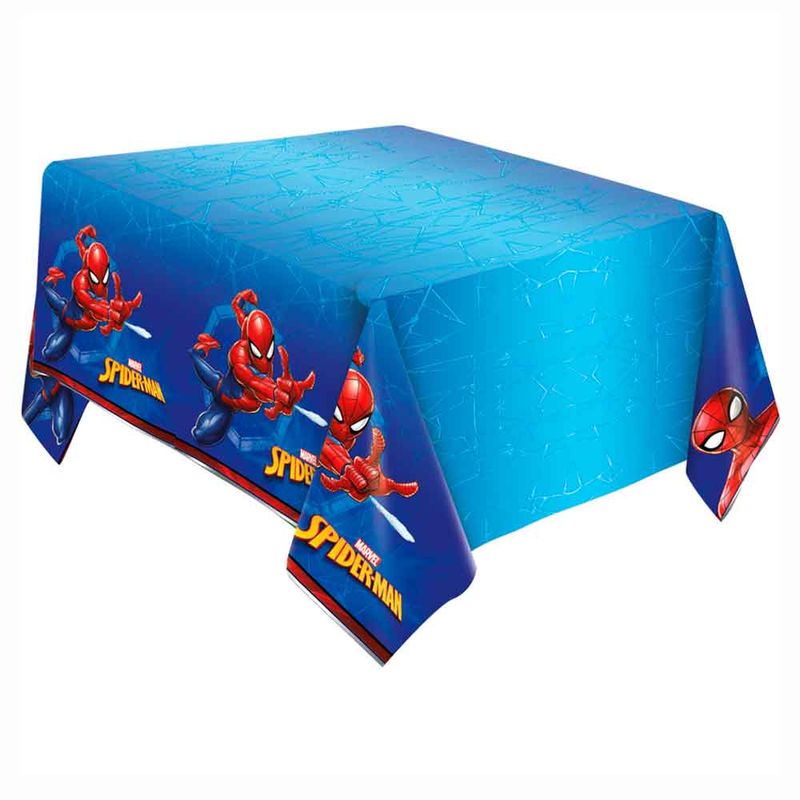 Spider-Animacao-Toalha-de-Mesa-Papel-120x220cm---Regina