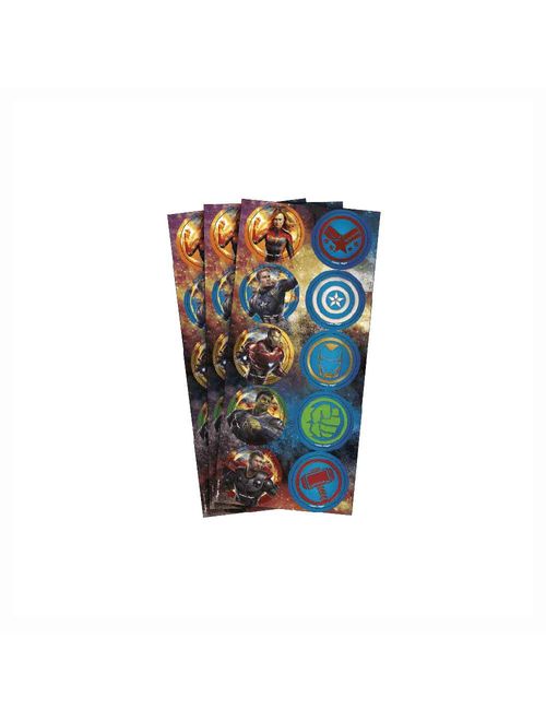 Vingadores 4 Adesivo Redondo C/30 - Regina