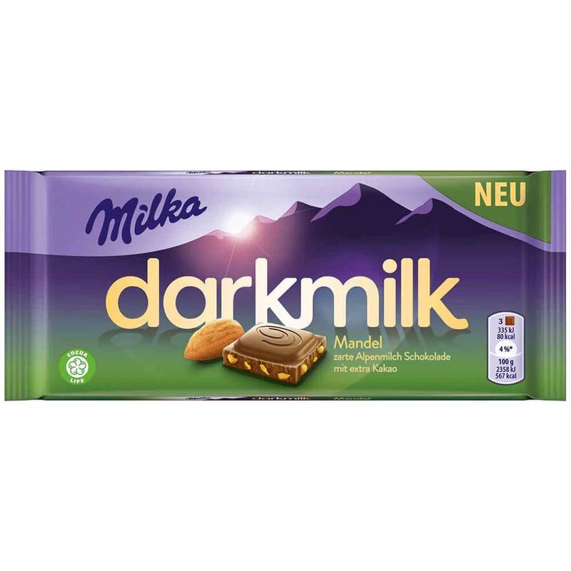 Tablete-de-Chocolate-Darkmilk-Amendoa-85g---Milka