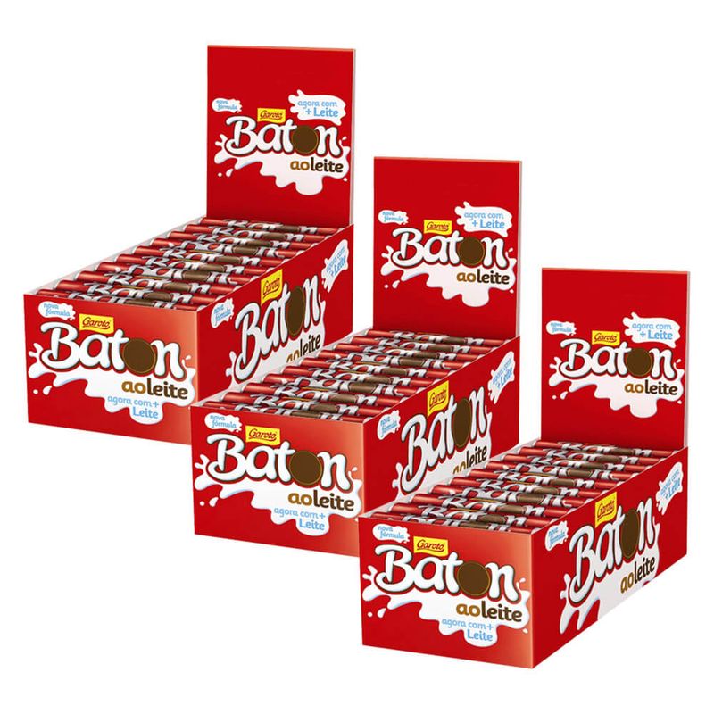Kit-3-Chocolates-Baton-Ao-Leite-c-30---Garoto