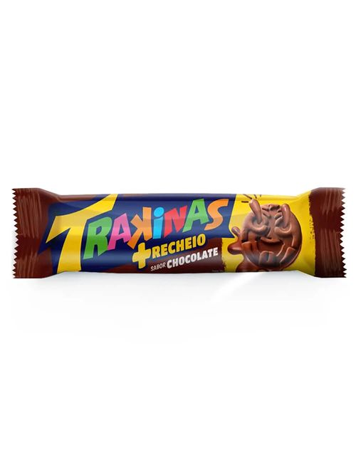 Biscoito Recheado Trakinas Mais Chocolate 126g - Nabisco