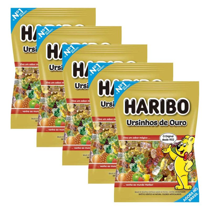 Kit-5-Bala-de-Gelatina-Ursinhos-de-Ouro-250g---Haribo