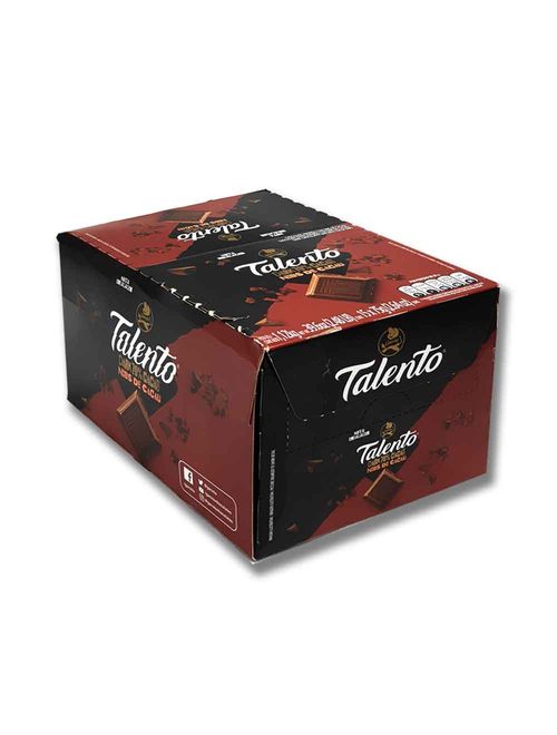 Chocolate Talento Dark Nibs de Cacau c/15 - Garoto