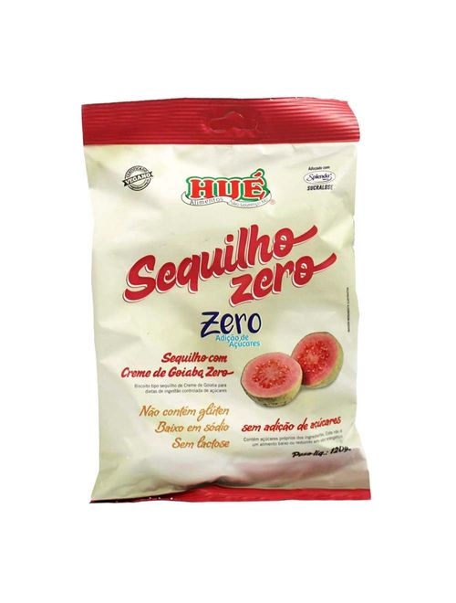 Sequilho Creme de Goiaba Zero 120g - Hué