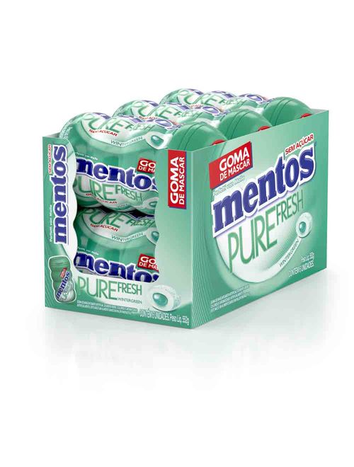 Goma de Mascar Mentos Pure Fresh Wintergreen BIG c/6 - Perfetti