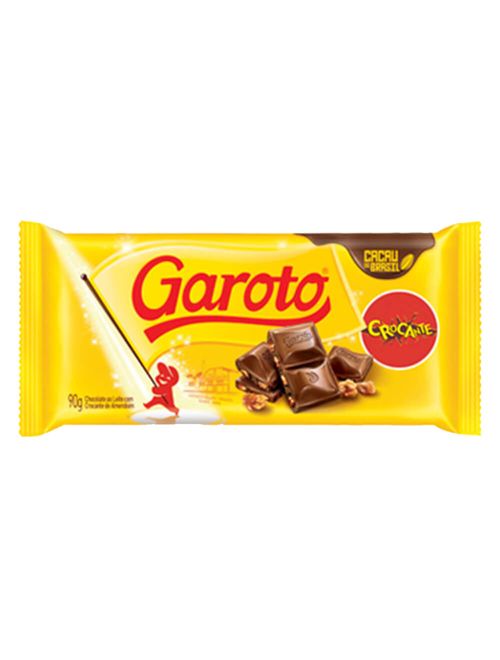 Tablete de Chocolate Crocante 90g - Garoto