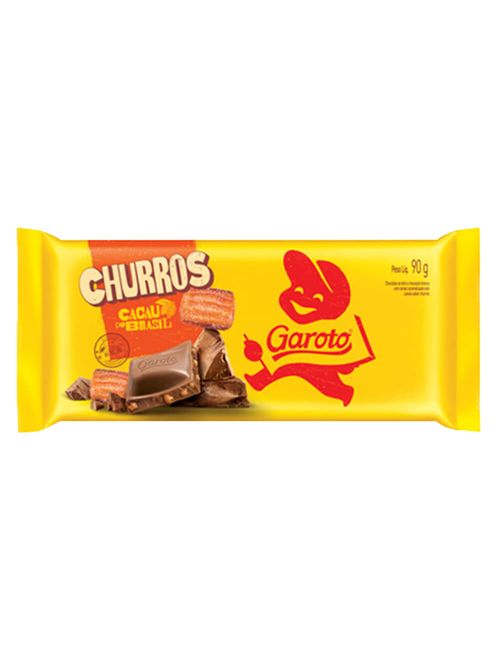 Tablete de Chocolate Churros 90g - Garoto