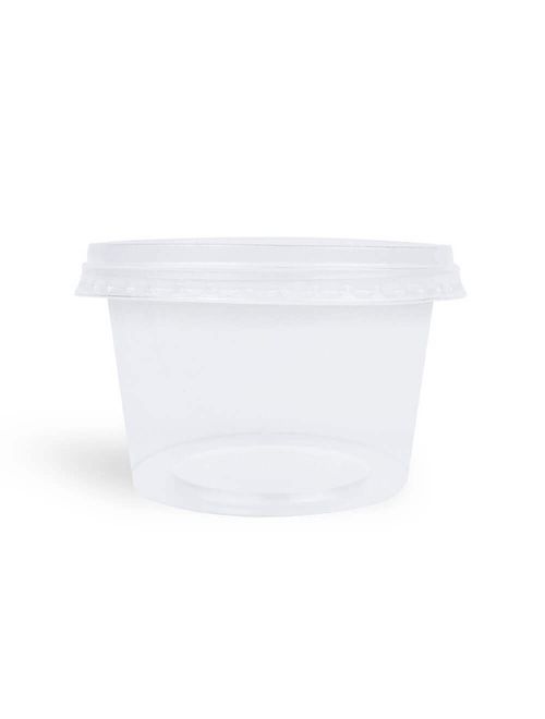 Pote Redondo com Tampa Freezer e Micro-ondas 250ml c/25 - JBM