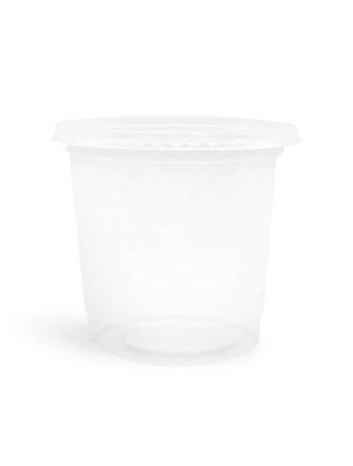 Pote Redondo com Tampa Freezer e Micro-ondas 140ml c/25 - JBM