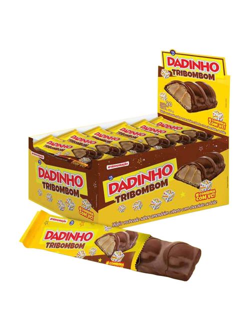 Chocolate Tribombom Dadinho 30g c/20 - Dizioli