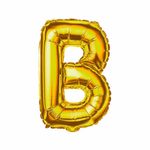 Balao-Metalizado-16----40cm-Ouro-Letra-B---Golden