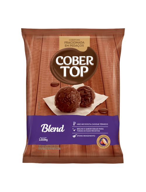 Cobertura Chocolate Em Pedaços Blend 1,01kg - CoberTop