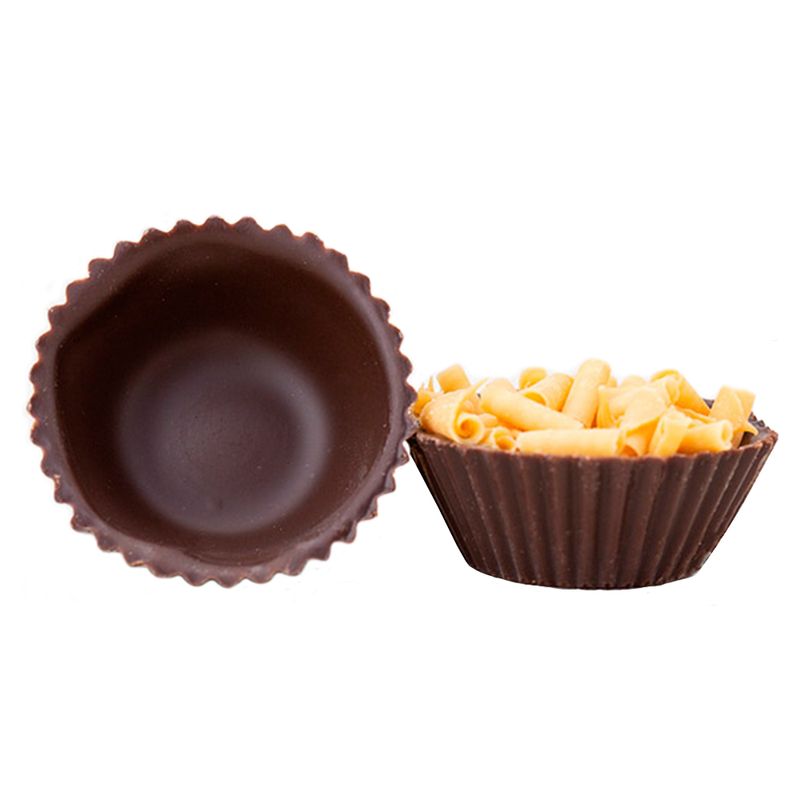 Copinhos Redondos Sabor Brigadeiro c/30 - ChocolateBank - Doce Malu