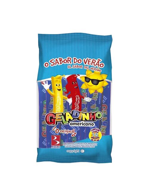 Geladinho Americano Tutti Frutti c/10 - Buschle