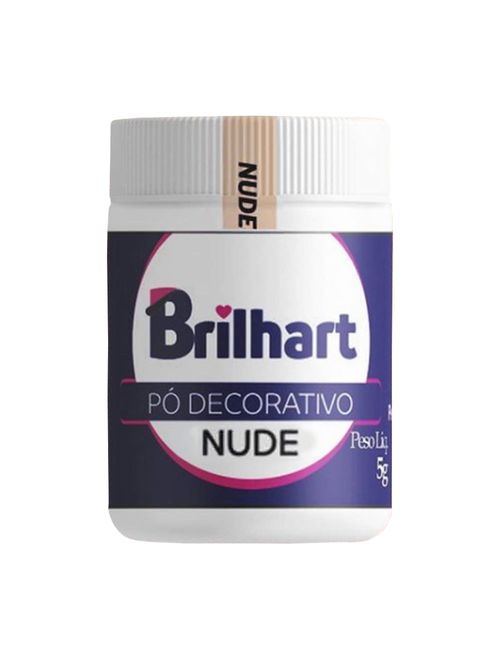 Pó Decorativo Cintilante Nude 5g - Brilhart