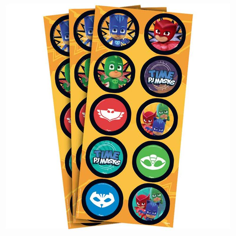PJ-Masks-2-Adesivo-Redondo-C-30---Regina