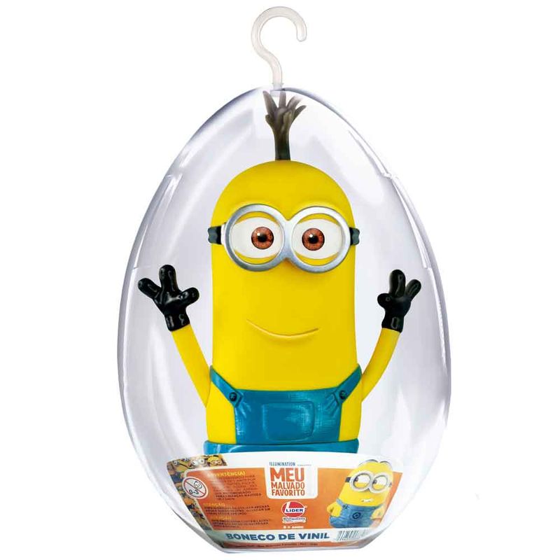 Ovo-Medio-com-Boneco-de-Vinil-Articulado-Minion-Kevin---Lider