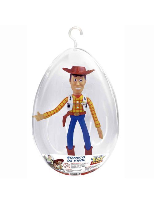 Ovo Médio com Boneco de Vinil Articulado Woody - Lider