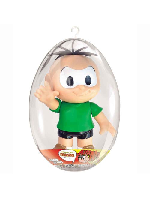 Ovo Grande com Boneco de Vinil Articulado Cebolinha - Lider