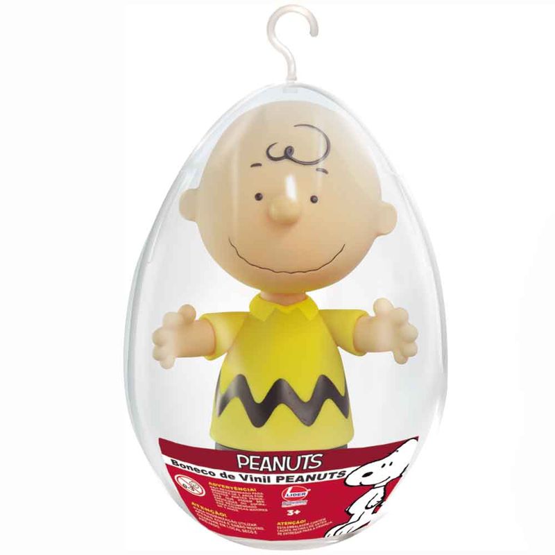 Ovo-Medio-com-Boneco-de-Vinil-Articulado-Charlie-Brown---Lider
