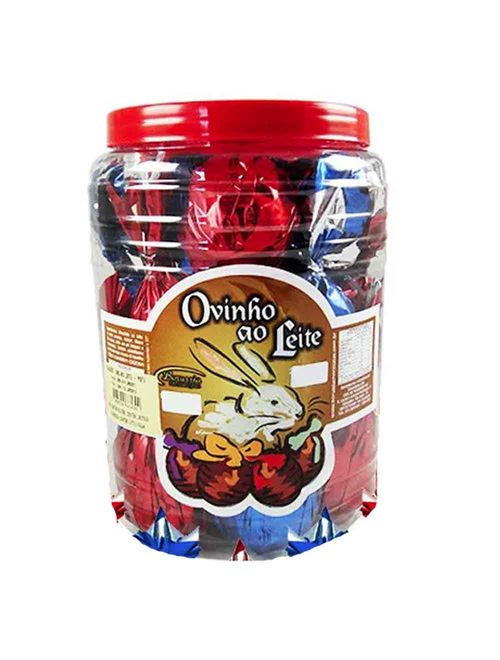 Ovinho de Páscoa Chocolate ao Leite com 30g c/18 - Borussia