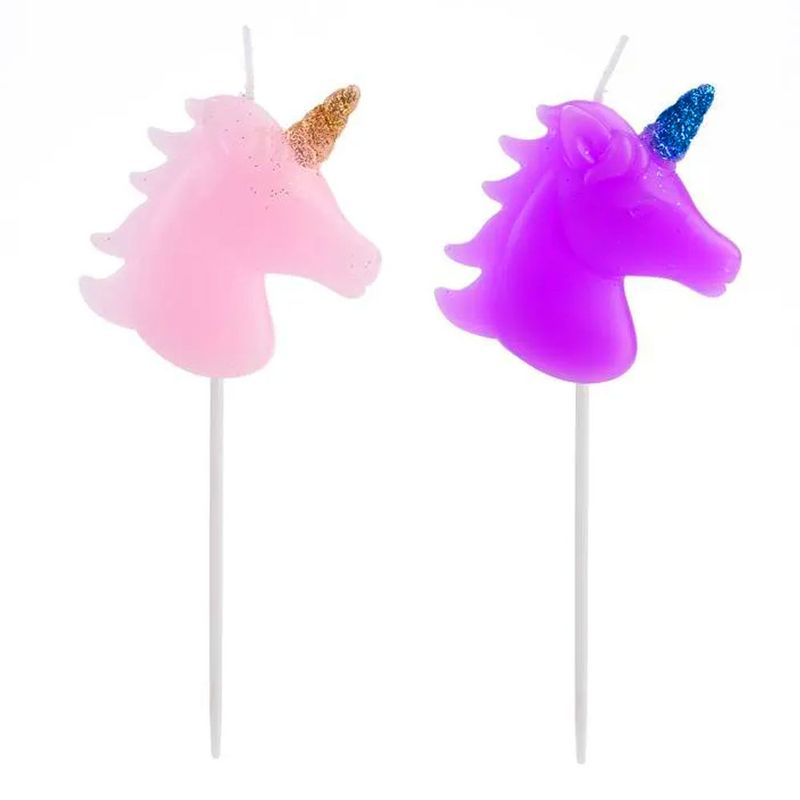Vela-de-Aniversario-Cabeca-de-Unicornio-c-2---Silver-Festas