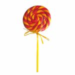 Pirulito-Psicodelico-Amarelo-e-Vermelho-9cm---Arte-e-Cor
