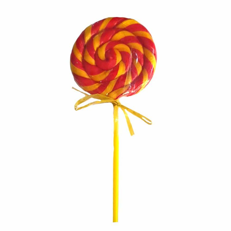 Pirulito-Psicodelico-Amarelo-e-Vermelho-9cm---Arte-e-Cor