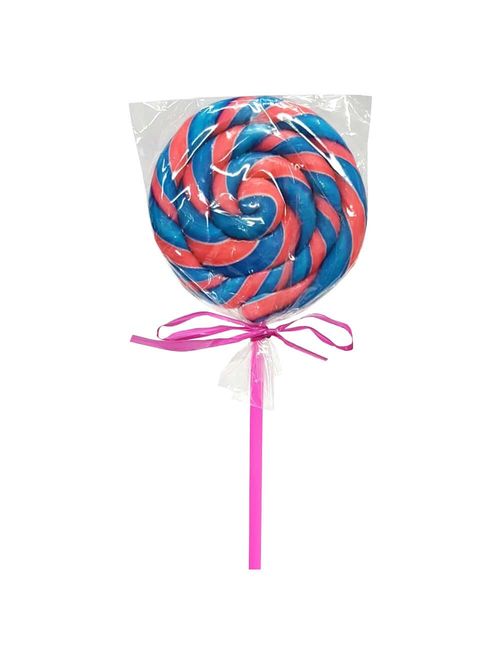 Pirulito Psicodélico Azul Rosa 13cm - Arte e Cor