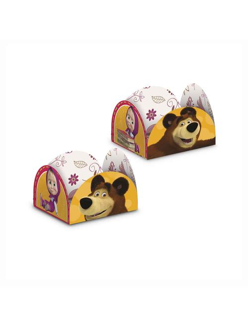 Masha e o Urso Porta Forminha para Brigadeiro c/50 - Regina