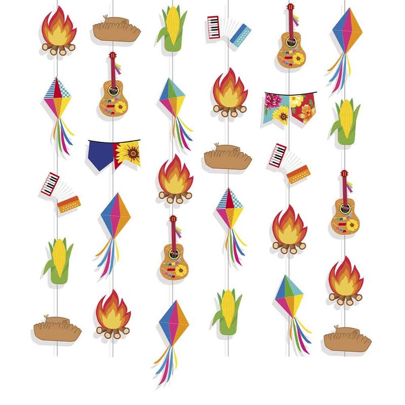 Festa-Junina-Cortina-Papel-Decorativa-com-6-cordoes-e-36-pecas---Cromus