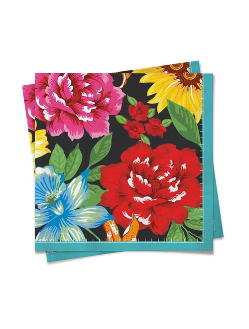 Festa Junina Guardanapo Floral 25x25cm c/16 - Cromus