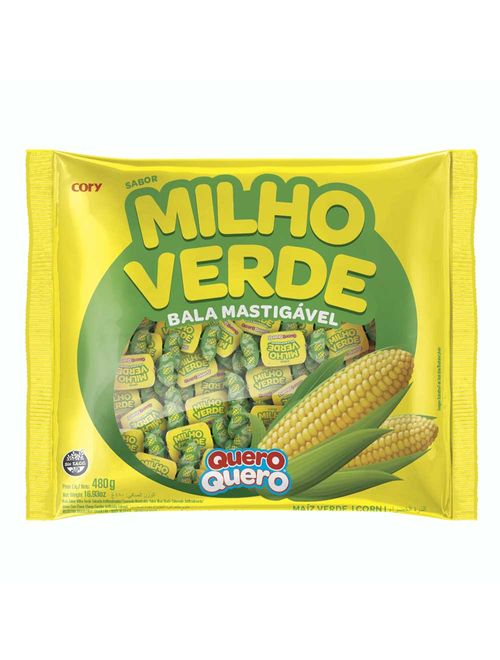 Bala Mastigável Milho Verde 480g - Cory